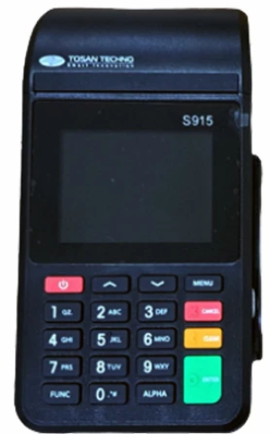 دستگاه کارتخوان مدل S915